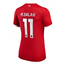 Liverpool Mohamed Salah #11 Hjemmedrakt Kvinner 2023-24 Kortermet